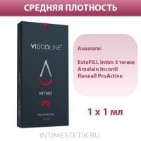 Viscoline Intimo (средняя плотность) филлер для интимной контурной пластики Viscoline Intimo (средняя плотность) филлер для интимной контурной пластики