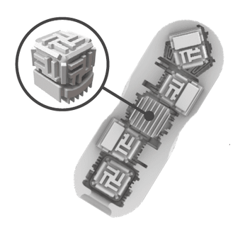 Мастурбатор Tenga Bobble с объемными внутренними деталями - Crazy Cubes