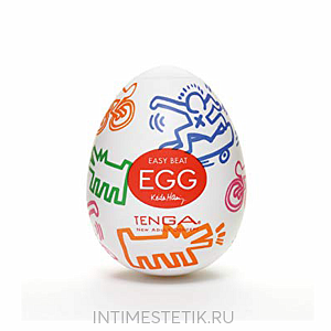 TENGA&Keith Haring Egg Мастурбатор яйцо Street