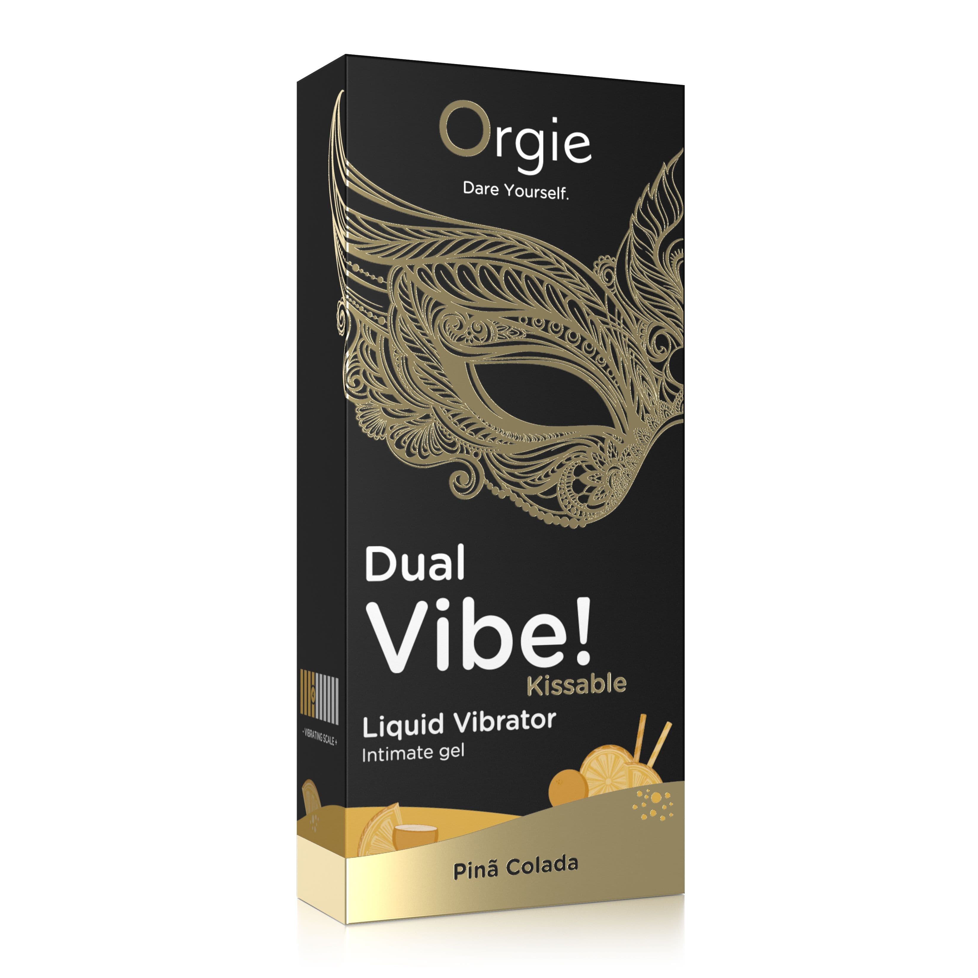 Съедобный жидкий вибратор ORGIE DUAL VIBE!, 15 мл - Пина Колада Съедобный жидкий вибратор ORGIE DUAL VIBE!, 15 мл - Пина Колада