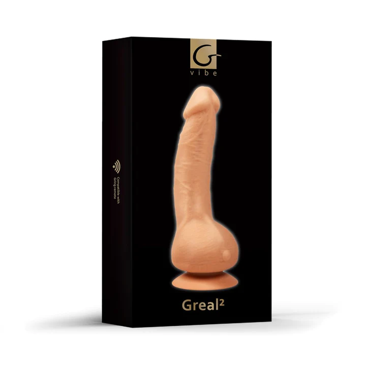 Реалистичный вибратор Gvibe Greal - Телесный Реалистичный вибратор Gvibe Greal - Телесный