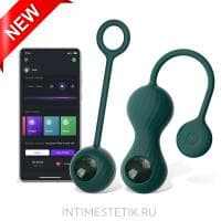 Комплект тренажер + вагинальный шарик Magic Motion Crystal Duo со смарт-управлением Комплект тренажер + вагинальный шарик Magic Motion Crystal Duo со смарт-управлением