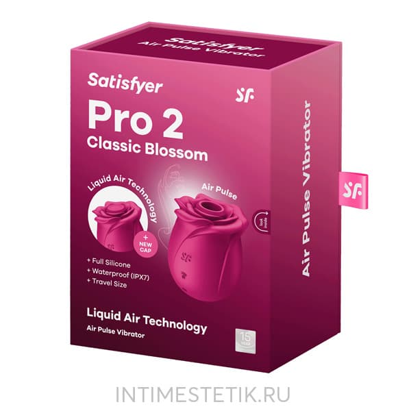 Стимулятор клитора Satisfyer Pro 2 Classic Blossom Стимулятор клитора Satisfyer Pro 2 Classic Blossom
