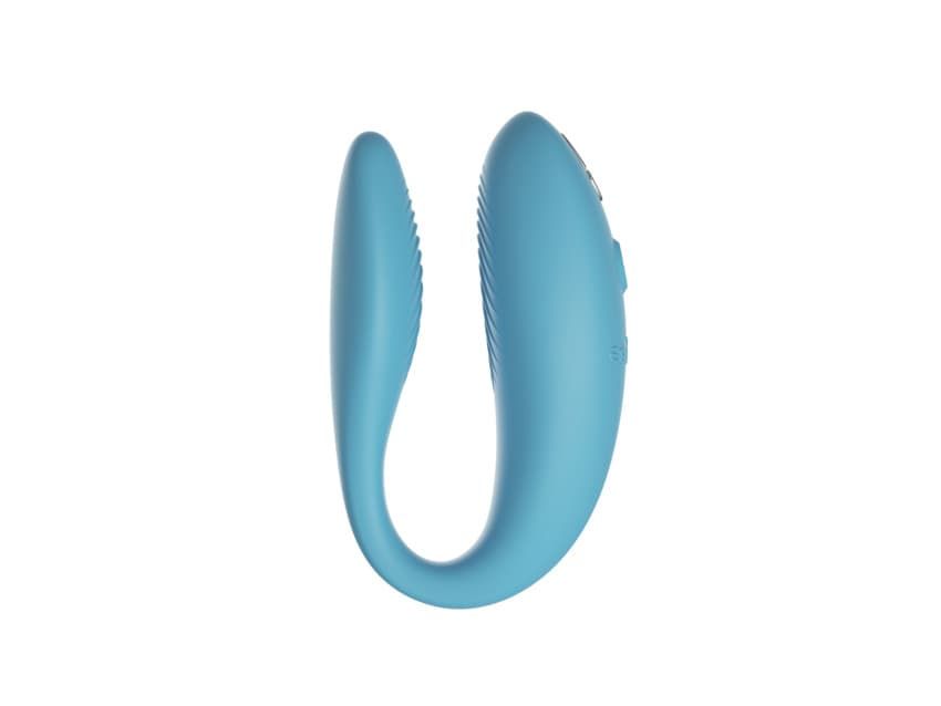 New! We-Vibe Sync Go - интерактивный вибратор для пар в кейсе для поездок - Морская волна New! We-Vibe Sync Go - интерактивный вибратор для пар в кейсе для поездок - Морская волна