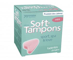 Тампоны мягкие JoyDivision Sport, Spa&Love 3шт. mini