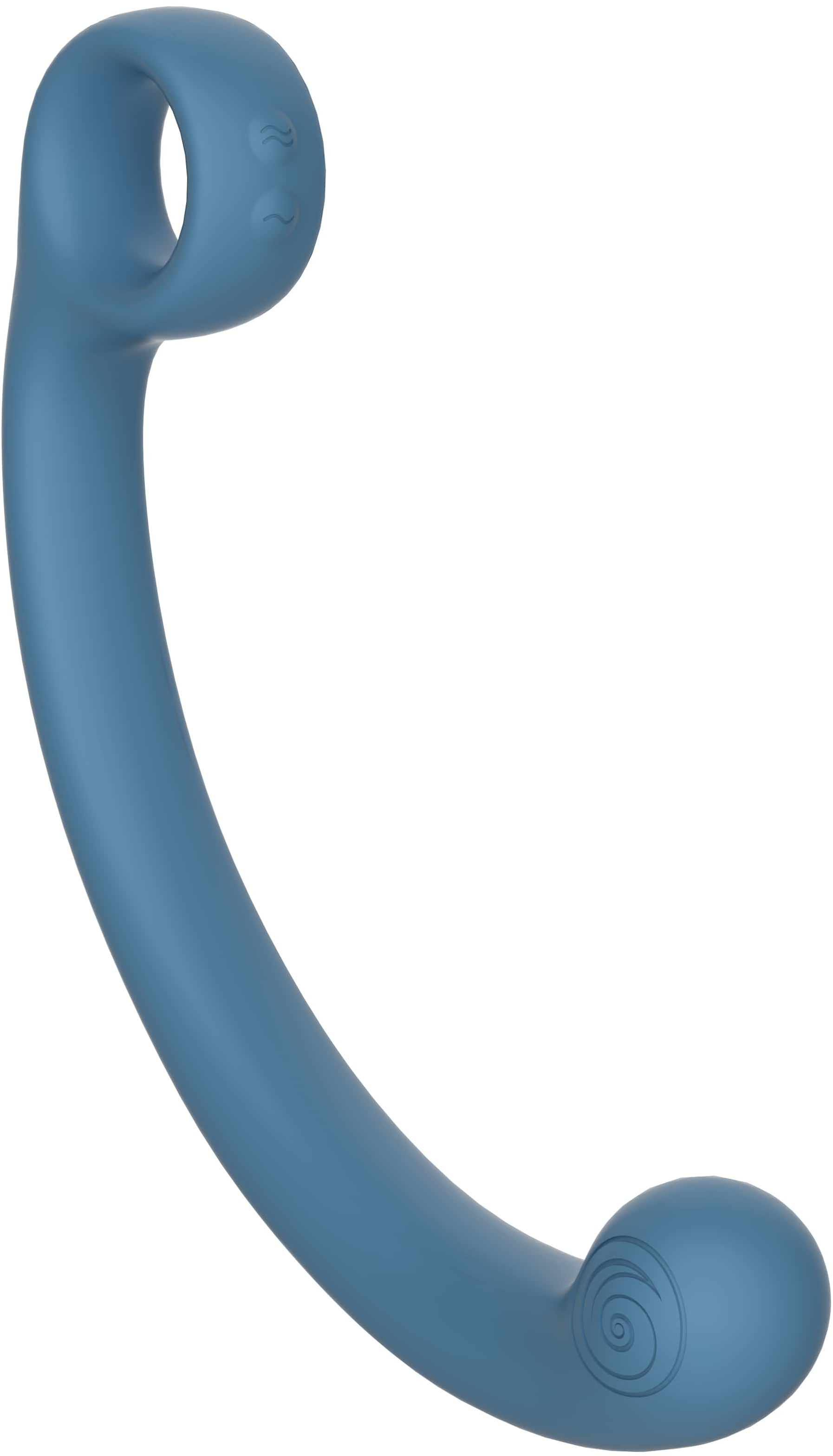 SVibe Snail AXI Spot Wand - универсальный стимулятор с вибрацией и движением - Голубой