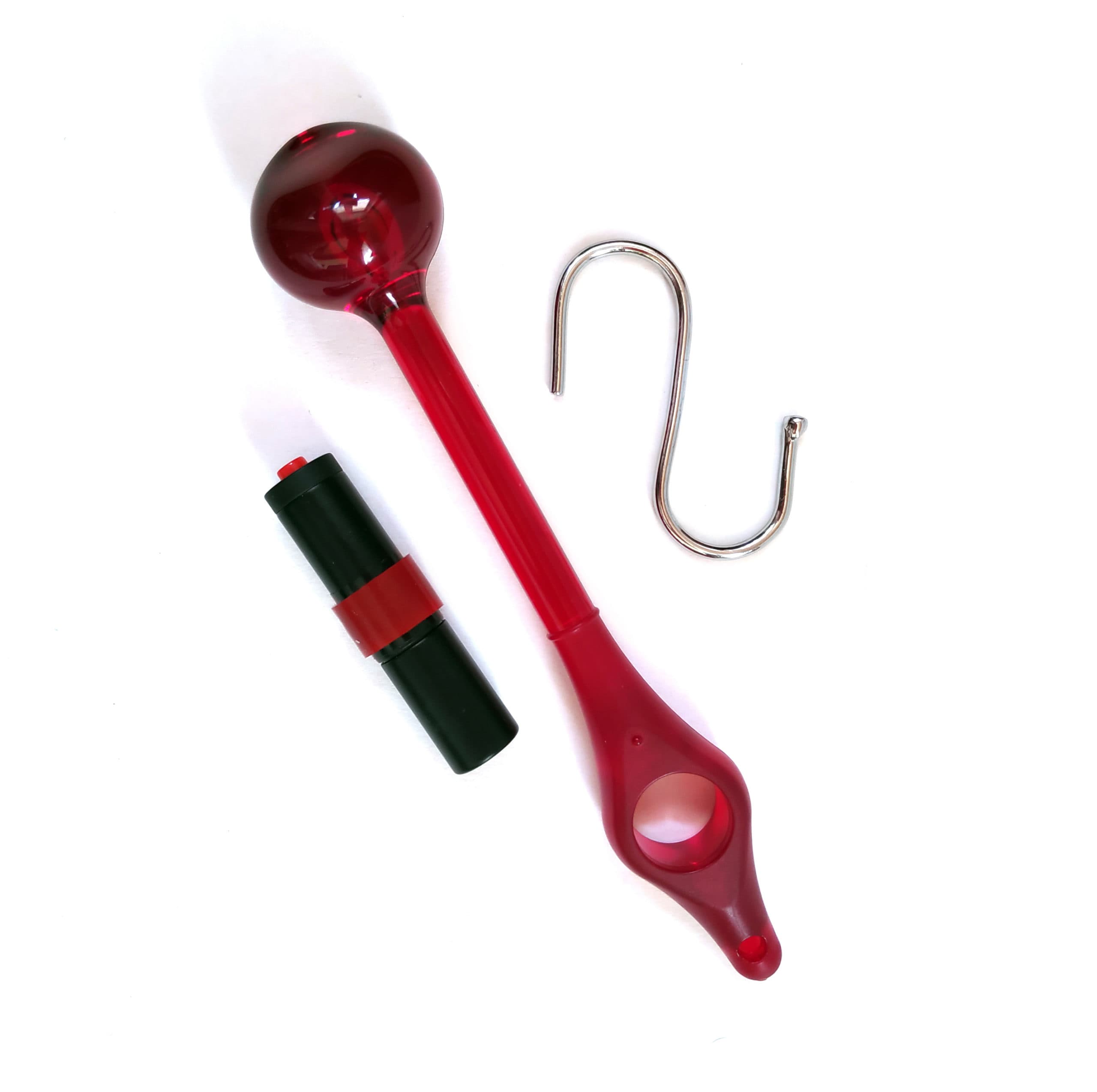 Тренажер Тюльпан 2 в 1: Лазерный + Грузовой  для мышц тазового дна - Красный Тренажер Тюльпан 2 в 1: Лазерный + Грузовой  для мышц тазового дна - Красный