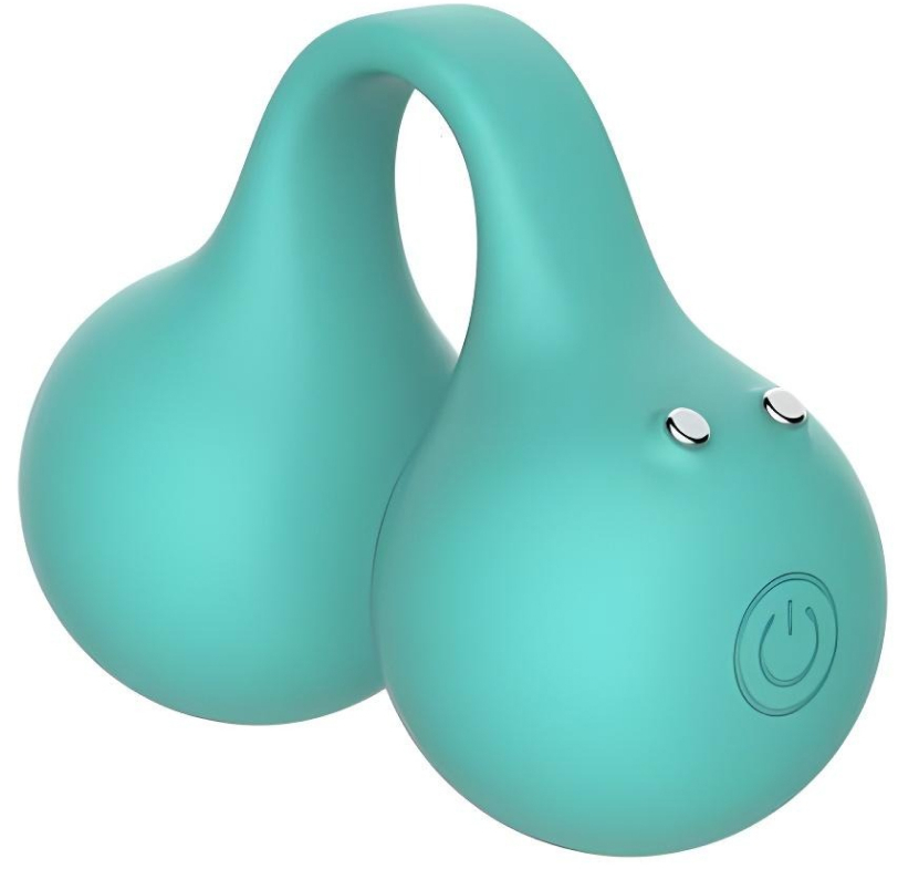 SVIBE Twinn — вибростимулятор с эффектом давления - Бирюзовый