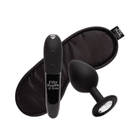 Набор Come To Bed Fifty Shades of Grey x We-Vibe (We-Vibe Tango X, анальная пробка, маска) Набор Come To Bed Fifty Shades of Grey x We-Vibe (We-Vibe Tango X, анальная пробка, маска)