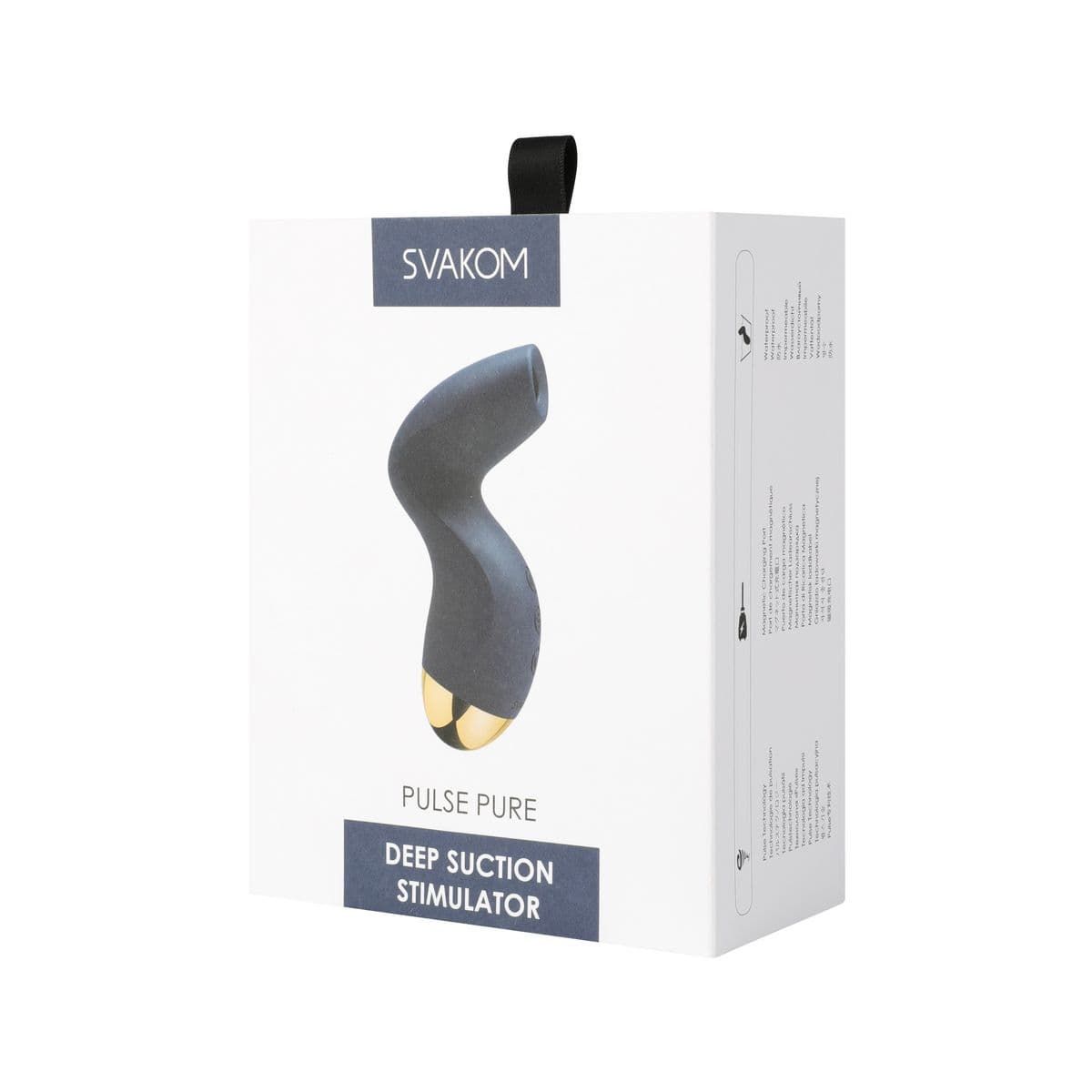 Svakom Pulse Pure - мембранно-вакуумный клиторальный стимулятор - Синий Svakom Pulse Pure - мембранно-вакуумный клиторальный стимулятор - Синий