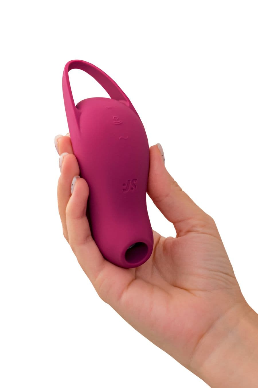 Вакуумно-волновой стимулятор Pocket Pro 1 Satisfyer с вибрацией - Винный