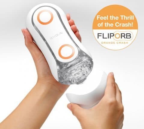 Мастурбатор TENGA FLIP ORB - оранжевый