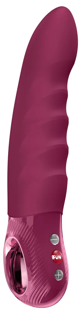 Пульсатор STRONIC DEEP Fun Factory с рельефом - Винный