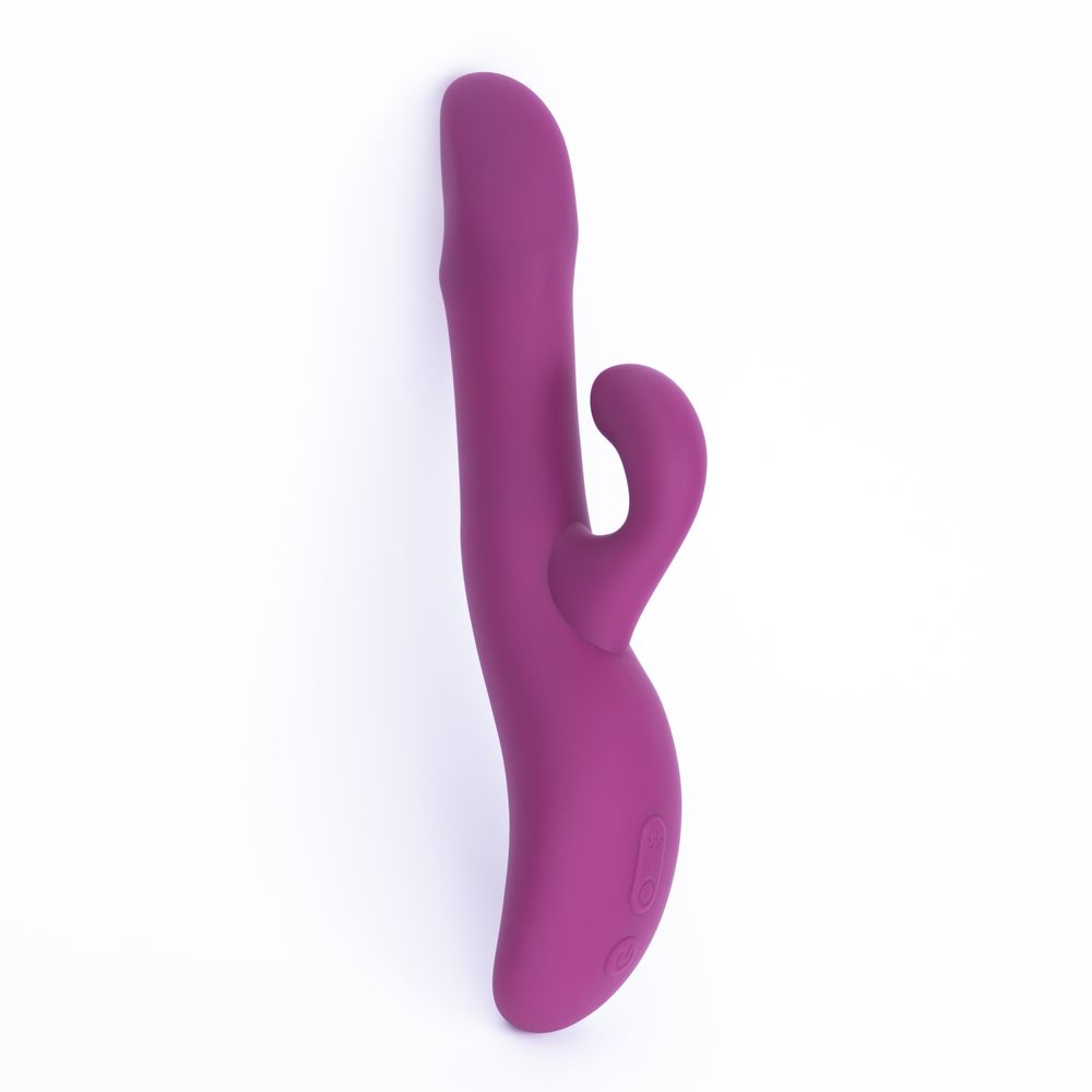 Selove Surge - женский вибратор-кролик с вращающимися шариками - Фиолетовый