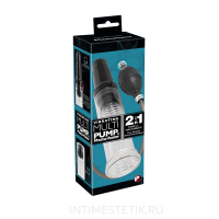 Вибропомпа-мастурбатор Vibrating Multi Pump & Masturbator