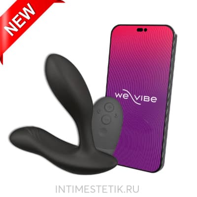 New! We-Vibe Vector + - массажер простаты с мобильным управлением - Черный New! We-Vibe Vector + - массажер простаты с мобильным управлением - Черный