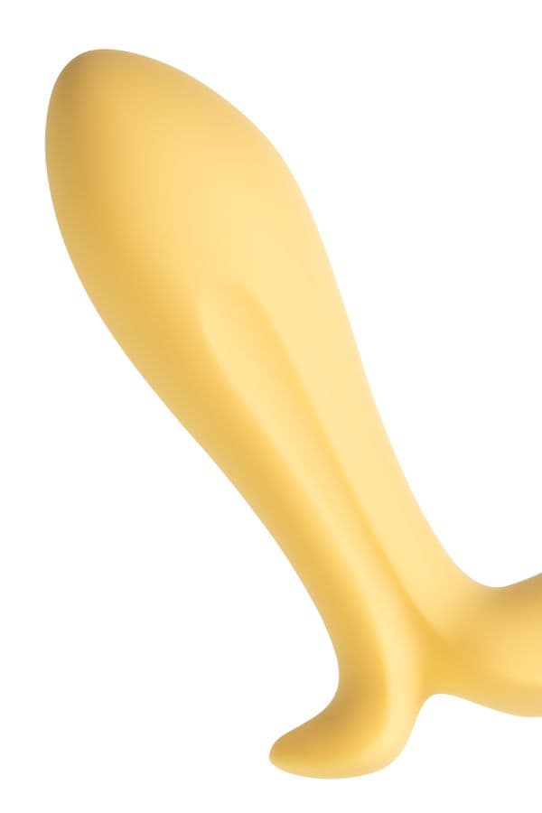 Satisfyer Intensity Plug - анальный плаг с приложением - Желтый Satisfyer Intensity Plug - анальный плаг с приложением - Желтый