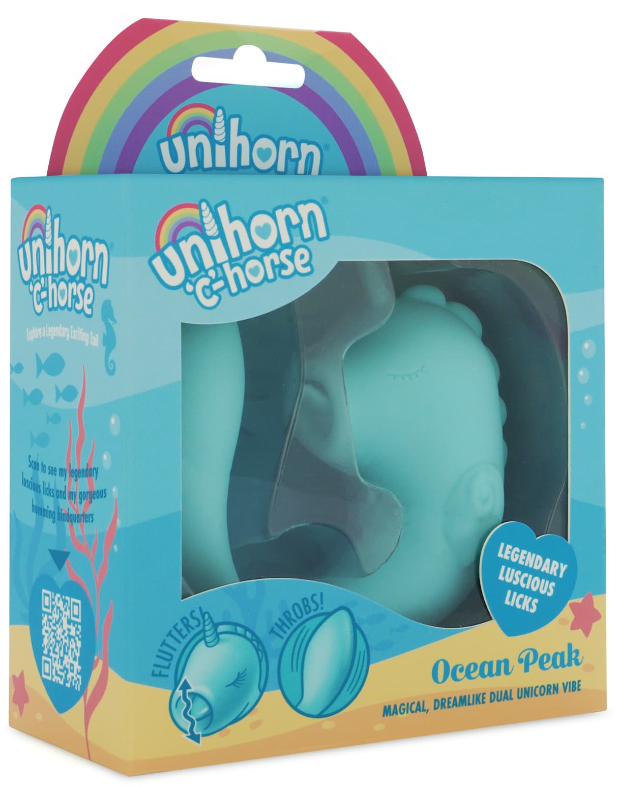 Unihorn C-Horse - вибратор для двойной стимуляции - Ocean Peak