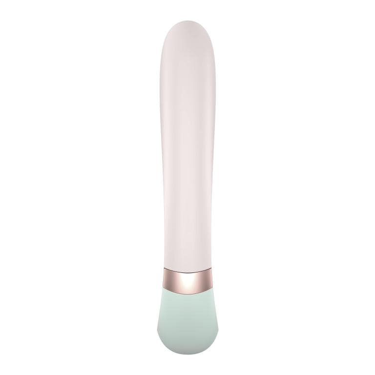 Вибратор-кролик Heat Wave Satisfyer - Мятный/Розовый Вибратор-кролик Heat Wave Satisfyer - Мятный/Розовый