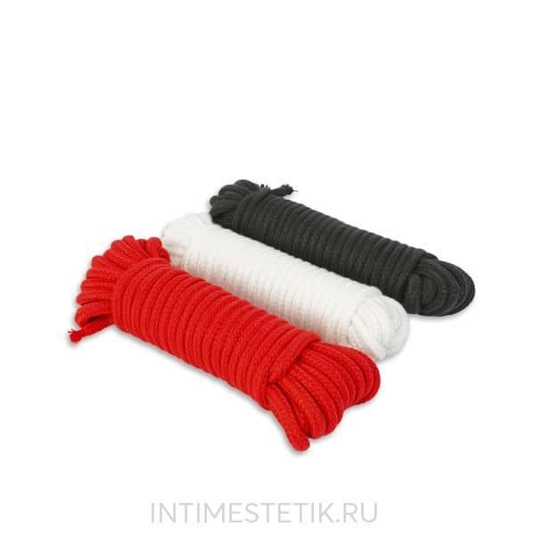 Эластичная веревка Пикантные штучки BDSM, 10 м - красный Эластичная веревка Пикантные штучки BDSM, 10 м - красный