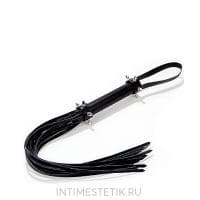 Кожаная плеть (флогер) Spiked Leather Whip Кожаная плеть (флогер) Spiked Leather Whip