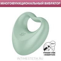 Satisfyer Perfect Pair 3 - вибратор 2в1 (эрекционное кольцо + вибратор на палец)