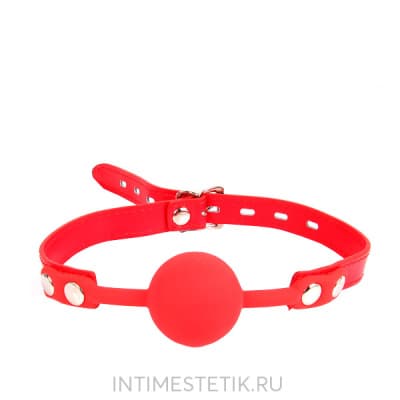 Кляп силиконовый NoTabu BDSM (цвет на выбор) - Красный Кляп силиконовый NoTabu BDSM (цвет на выбор) - Красный