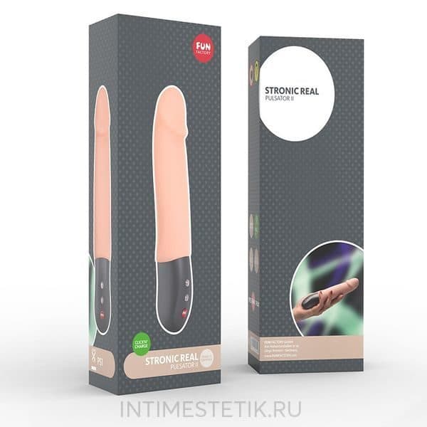 Пульсатор STRONIC REAL Fun Factory - телесный Пульсатор STRONIC REAL Fun Factory - телесный