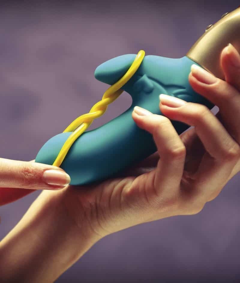 Вибратор AMORINO Fun Factory - голубой 