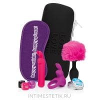 Набор для двоих Happy Rabbit Couples Pleasure (7 предметов) Набор для двоих Happy Rabbit Couples Pleasure (7 предметов)