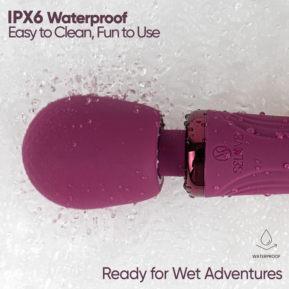 Selove Vela - мощный массажер-wand для всего тела - Винный