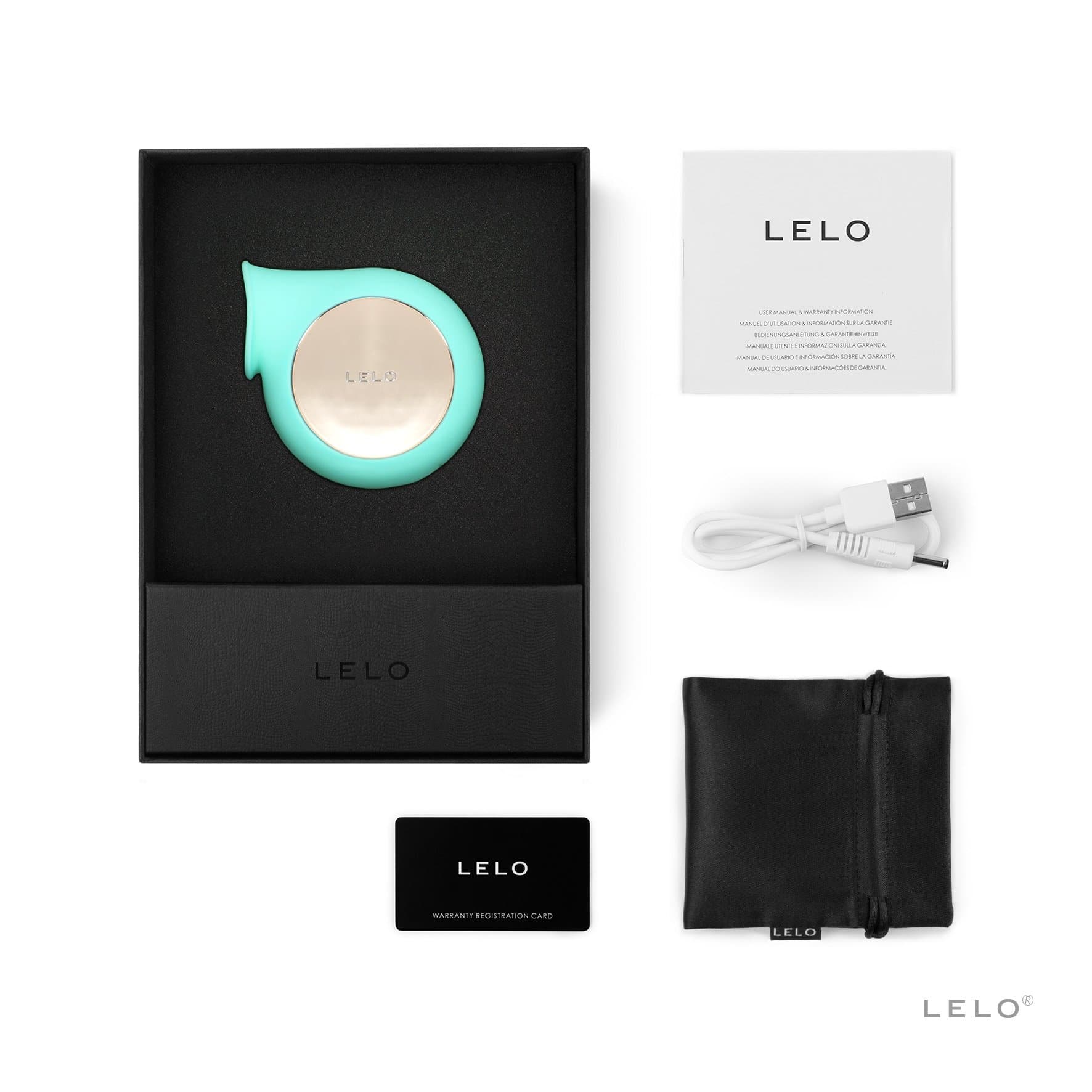 Клиторальный стимулятор Lelo Sila - Бирюзовый Клиторальный стимулятор Lelo Sila - Бирюзовый