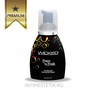 Очиститель-пенка (мусс) WICKED от бактерий и запахов Foam'n'Fresh Очиститель-пенка (мусс) WICKED от бактерий и запахов Foam'n'Fresh