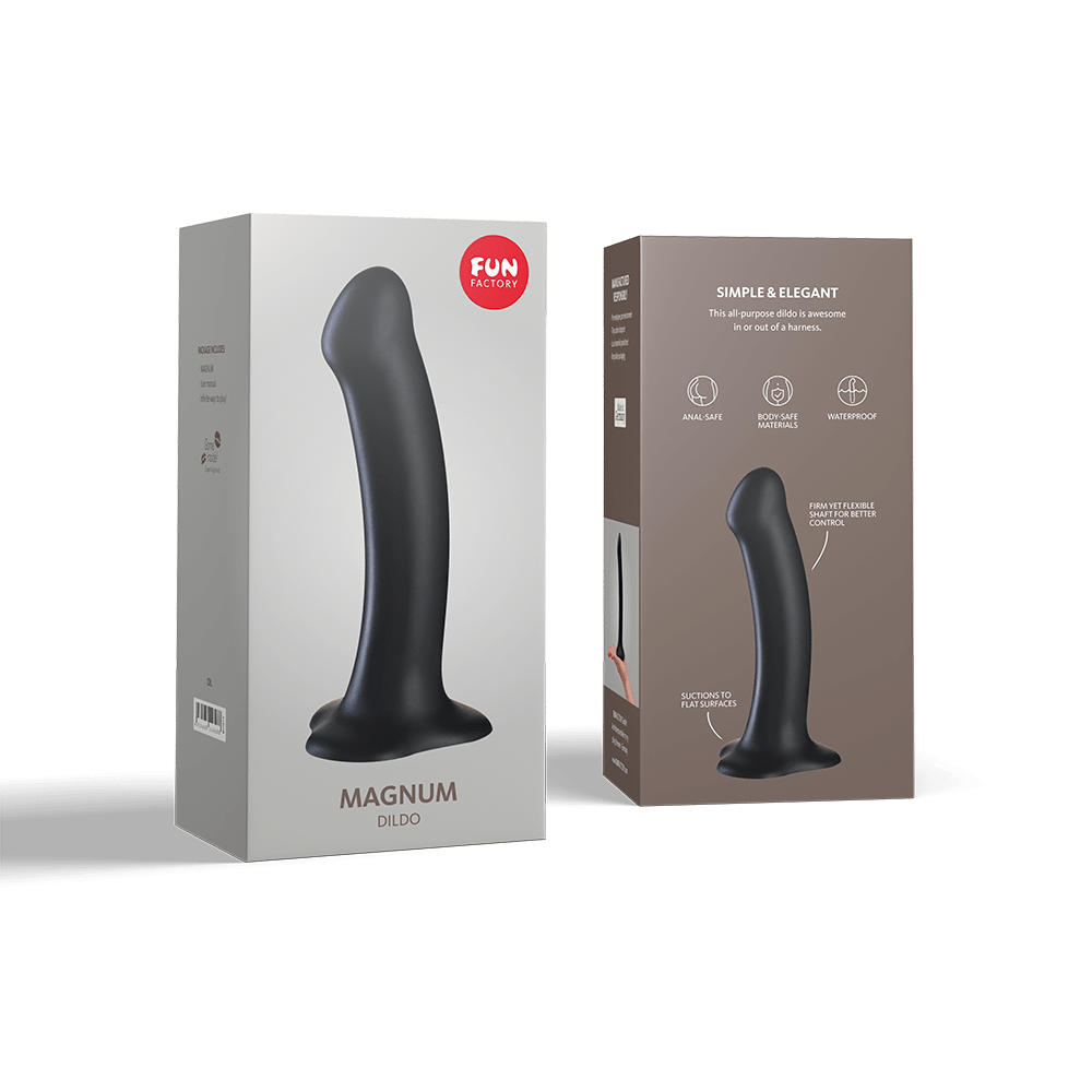 MAGNUM - фаллоимитатор от Fun Factory - Черный