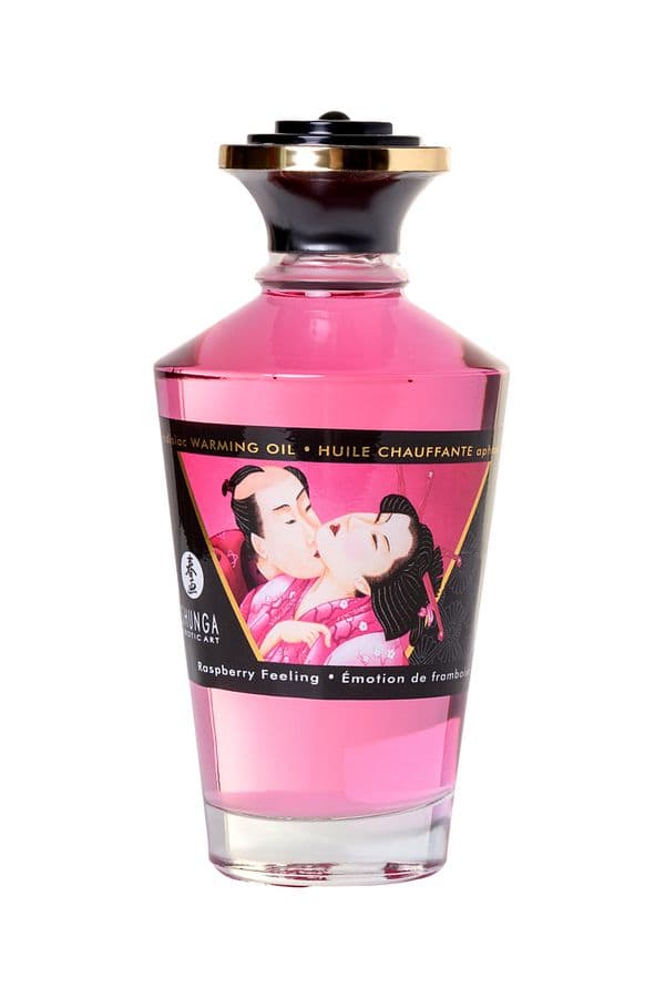 Массажное масло Shunga Aphrodisiac Warming Oil - Малина Массажное масло Shunga Aphrodisiac Warming Oil - Малина