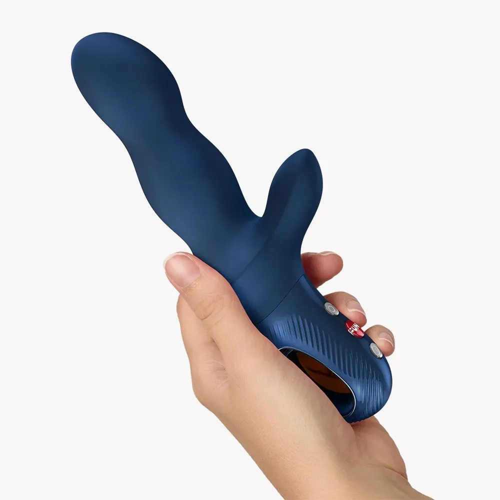 Пульсатор Bi Stronic Crave Fun Factory с вибрацией - синий