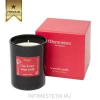 Массажная свеча Womanizer с ароматом белого чая, 155 г