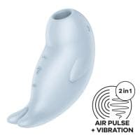Satisfyer Seal You Soon - вакуумный стимулятор с вибрацией в виде нерпы