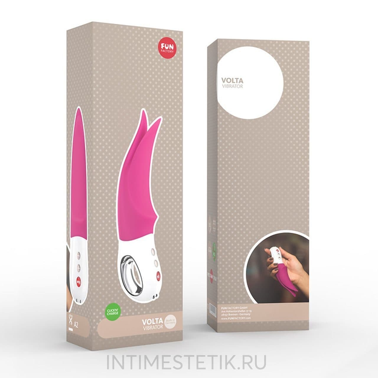 Volta Fun Factory вибратор - розовый