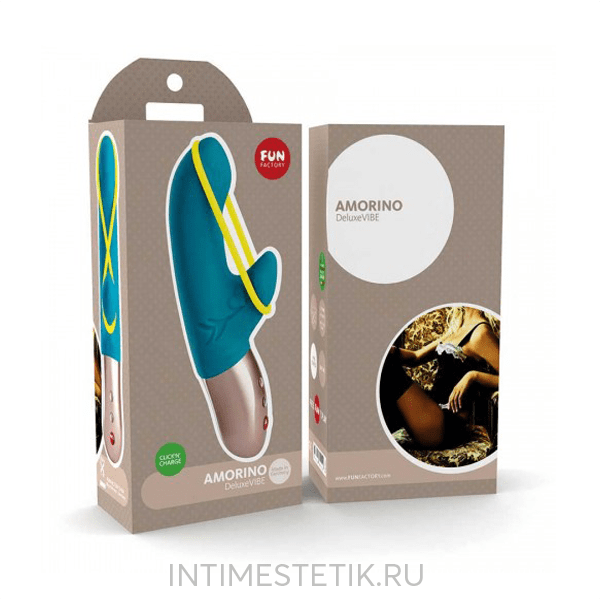 Вибратор AMORINO Fun Factory - голубой 