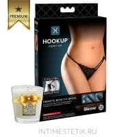 Трусики с вибратором и анальной пробкой Hookup Panties Remote Bowtie Bikin (на пульте ДУ) Трусики с вибратором и анальной пробкой Hookup Panties Remote Bowtie Bikin (на пульте ДУ)