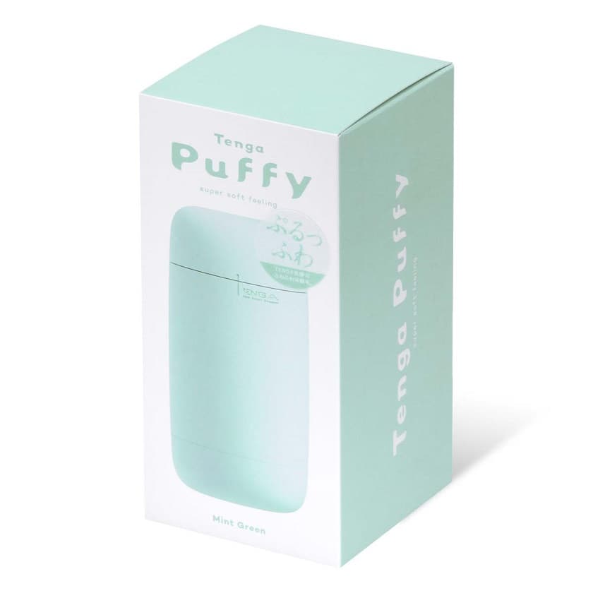 NEW! Tenga Puffy - премиальный мягкий мастурбатор - Мятный NEW! Tenga Puffy - премиальный мягкий мастурбатор - Мятный