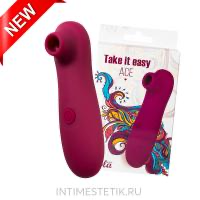 В подарок вaкуумный cтимулятoр Tаkе it Eаsy АСЕ (в ассортименте)