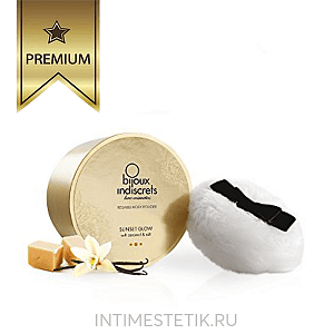 Съедобная пудра для тела Bijoux Indiscrets (соленая карамель)
