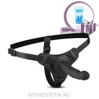 Рельефный страпон ремневой Easytoys Silicone bended Рельефный страпон ремневой Easytoys Silicone bended