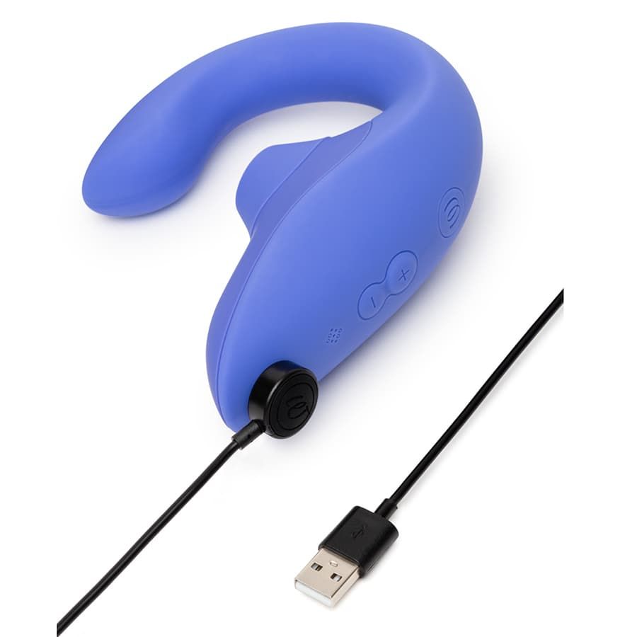 Womanizer Blend - вакуумный стимулятор с вибрацией - Синий Womanizer Blend - вакуумный стимулятор с вибрацией - Синий