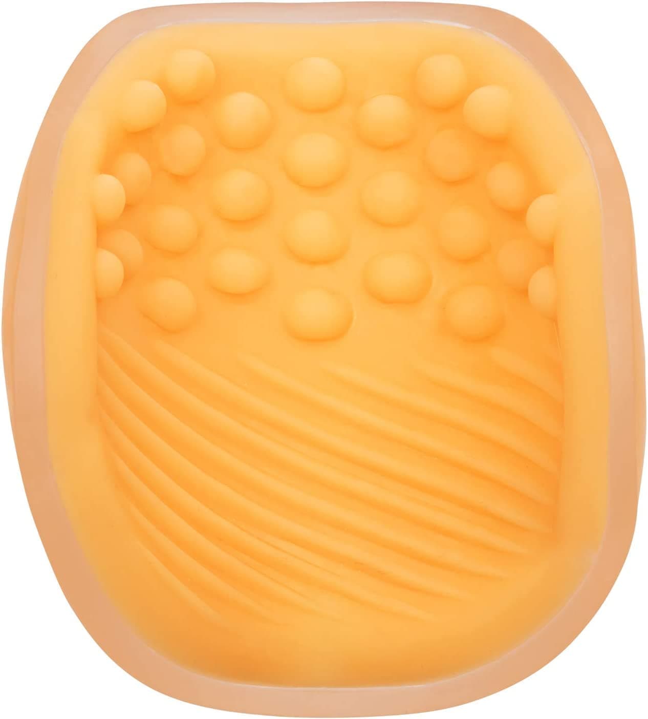 Рельефный массажер-мастурбатор THE GRIPPER - Желтый