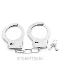 Наручники металлические NoTabu с ключиками Наручники металлические NoTabu с ключиками