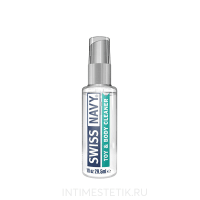 В подарок спрей-очиститель Swiss Navy Toy & Body Cleaner, 30 мл В подарок спрей-очиститель Swiss Navy Toy & Body Cleaner, 30 мл
