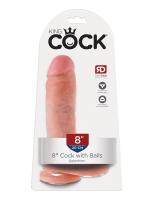 Фаллоимитатор на присоске 8 Cock with Balls Фаллоимитатор на присоске 8 Cock with Balls